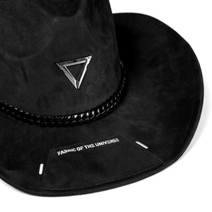 CH-2 Black Silver Cowboy Hat