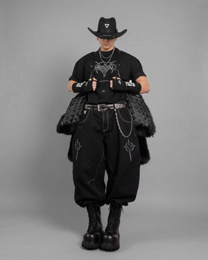 FRC-Type 1020 Black Heavy Fur Coat