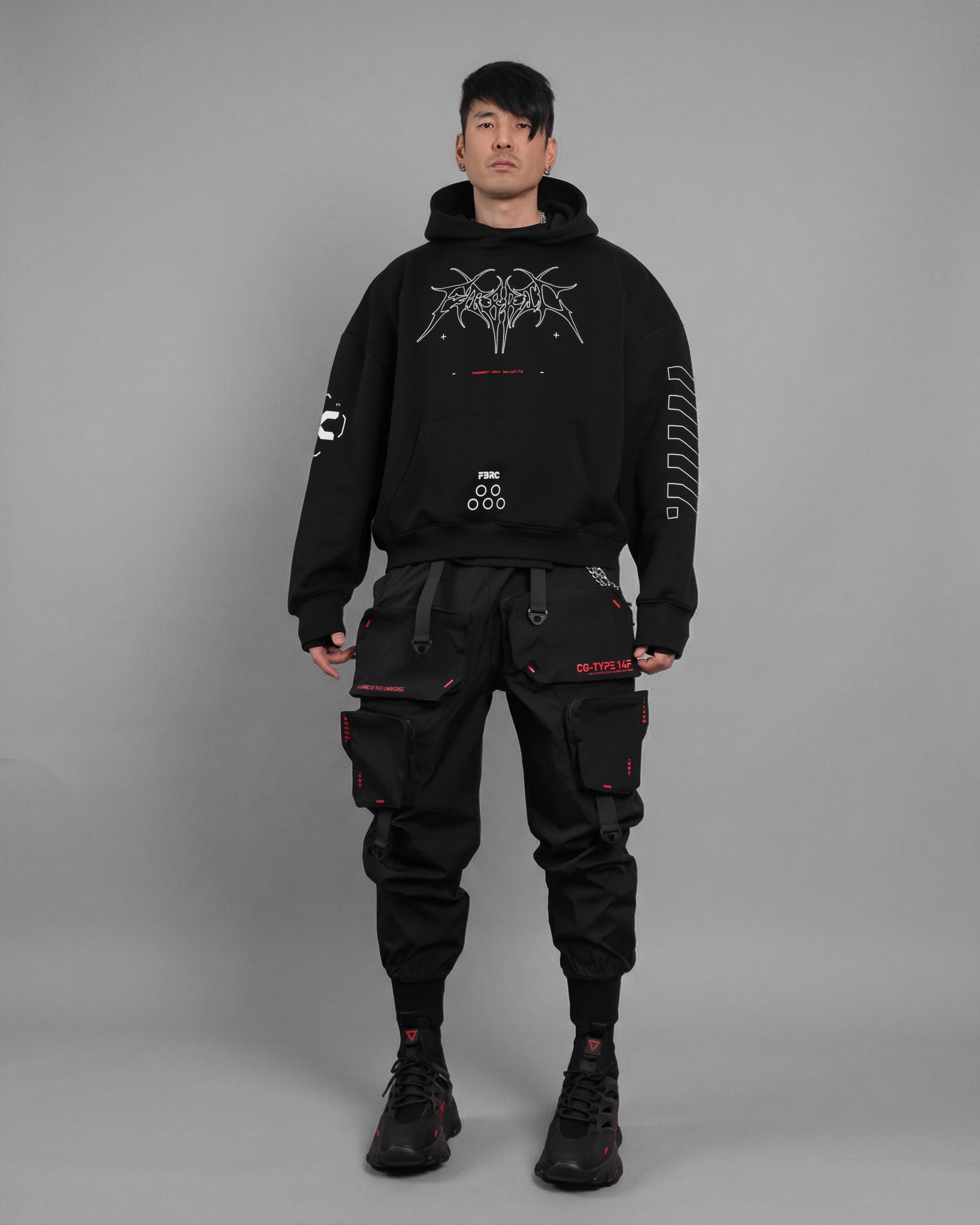 Fabric of the Universe V3-S Black Base Hoodie