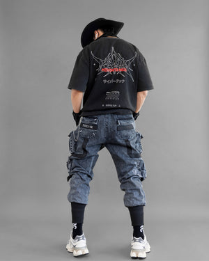 Memento Mori Acid Wash Short Sleeve T