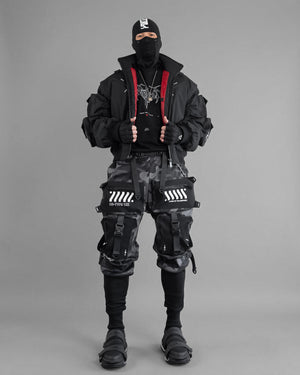 SMRI BSKR Black Bomber Jacket