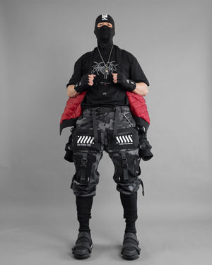 SMRI BSKR Black Bomber Jacket