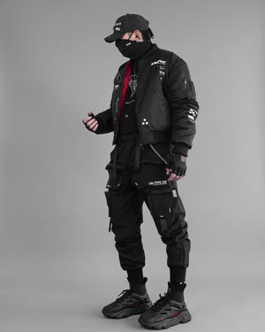 RBM-Type 006 Black/Red Reversible Bomber