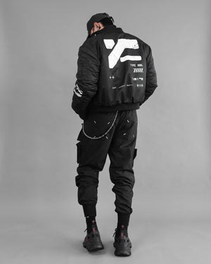 RBM-Type 006 Black/Red Reversible Bomber