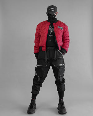 RBM-Type 006 Black/Red Reversible Bomber