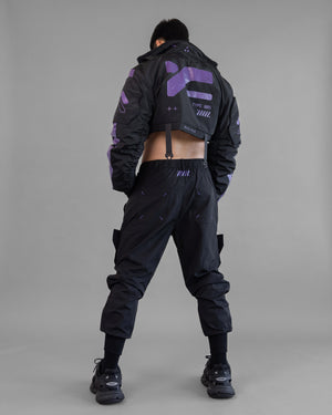 CG-Type 14F Black Purple LW Cargo Pants