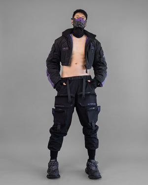 CG-Type 14F Black Purple LW Cargo Pants