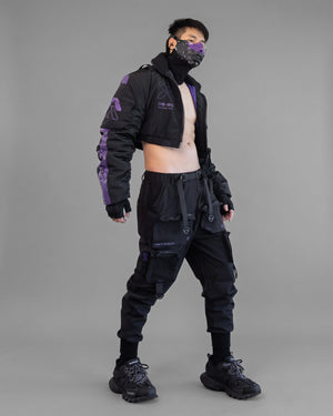 CG-Type 14F Black Purple LW Cargo Pants