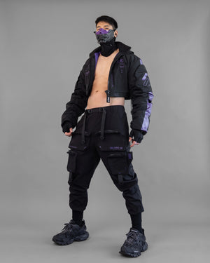 CG-Type 14F Black Purple LW Cargo Pants
