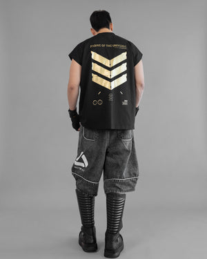 V3-S Black Gold Sleeveless T