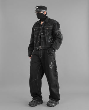 CPT-Type 0100A Black Captain's Hat