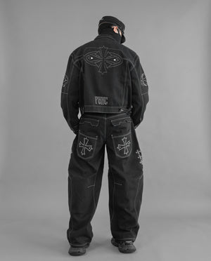 CPT-Type 0100A Black Captain's Hat