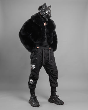 Cyber Wolf Black Full Mask