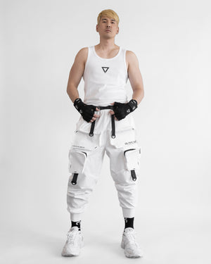 CG-Type 14F White LW Cargo Pants
