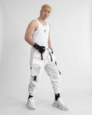 CG-Type 14F White LW Cargo Pants