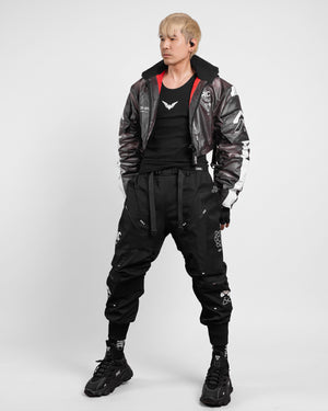 CG-Type 16V Black Cargo Pants