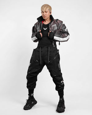 CG-Type 16V Black Cargo Pants
