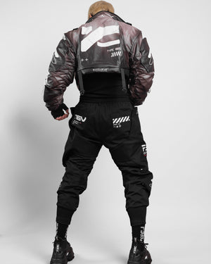 CG-Type 16V Black Cargo Pants