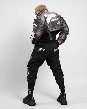 CG-Type 16V Black Cargo Pants