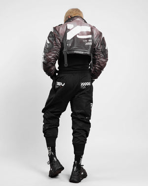 CG-Type 16V Black Cargo Pants