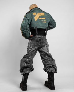DF-Type 070 Charcoal Scimitar Denim