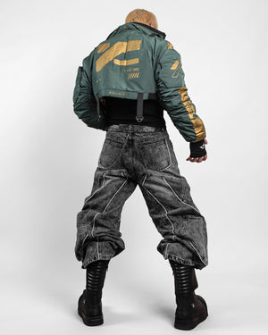 DF-Type 070 Charcoal Scimitar Denim