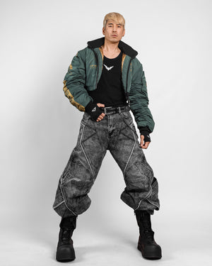 DF-Type 070 Charcoal Scimitar Denim