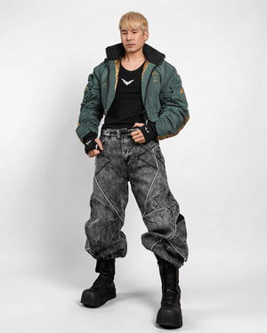 DF-Type 070 Charcoal Scimitar Denim