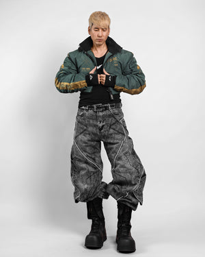 DF-Type 070 Charcoal Scimitar Denim