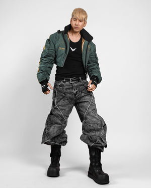 DF-Type 070 Charcoal Scimitar Denim