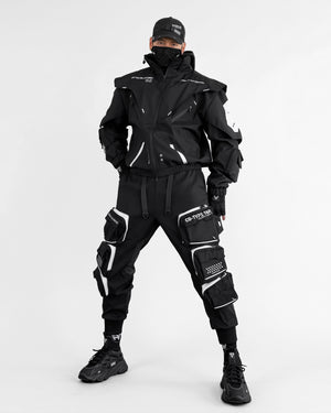 CG-Type 18R Black White Cargo Pants