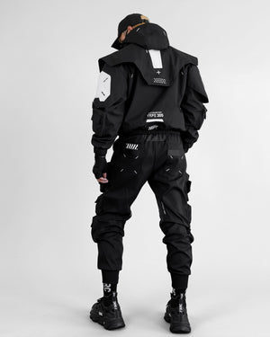 CG-Type 18R Black White Cargo Pants