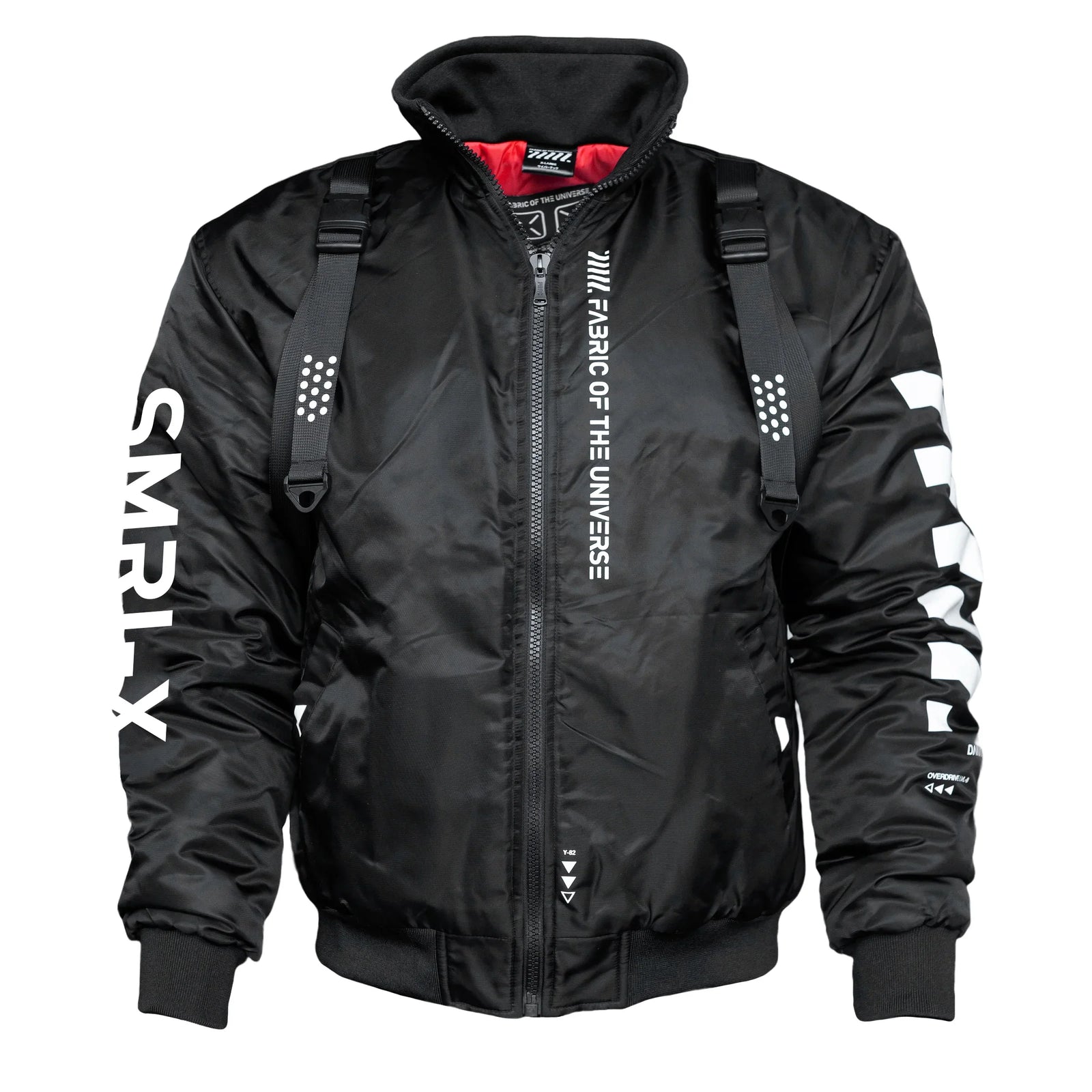 SMRI-X Black Bomber Jacket