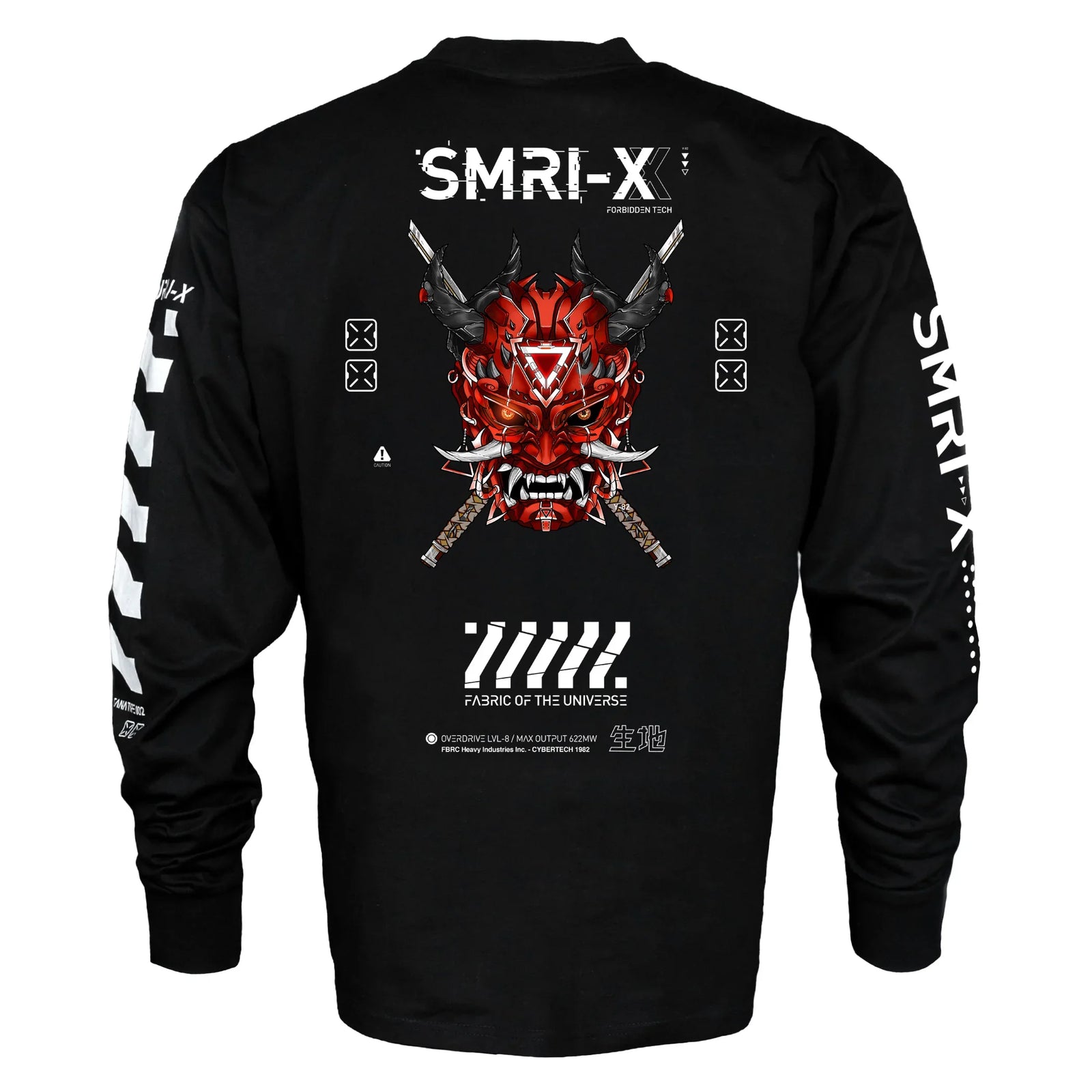 SMRI-X Black Long Sleeve T