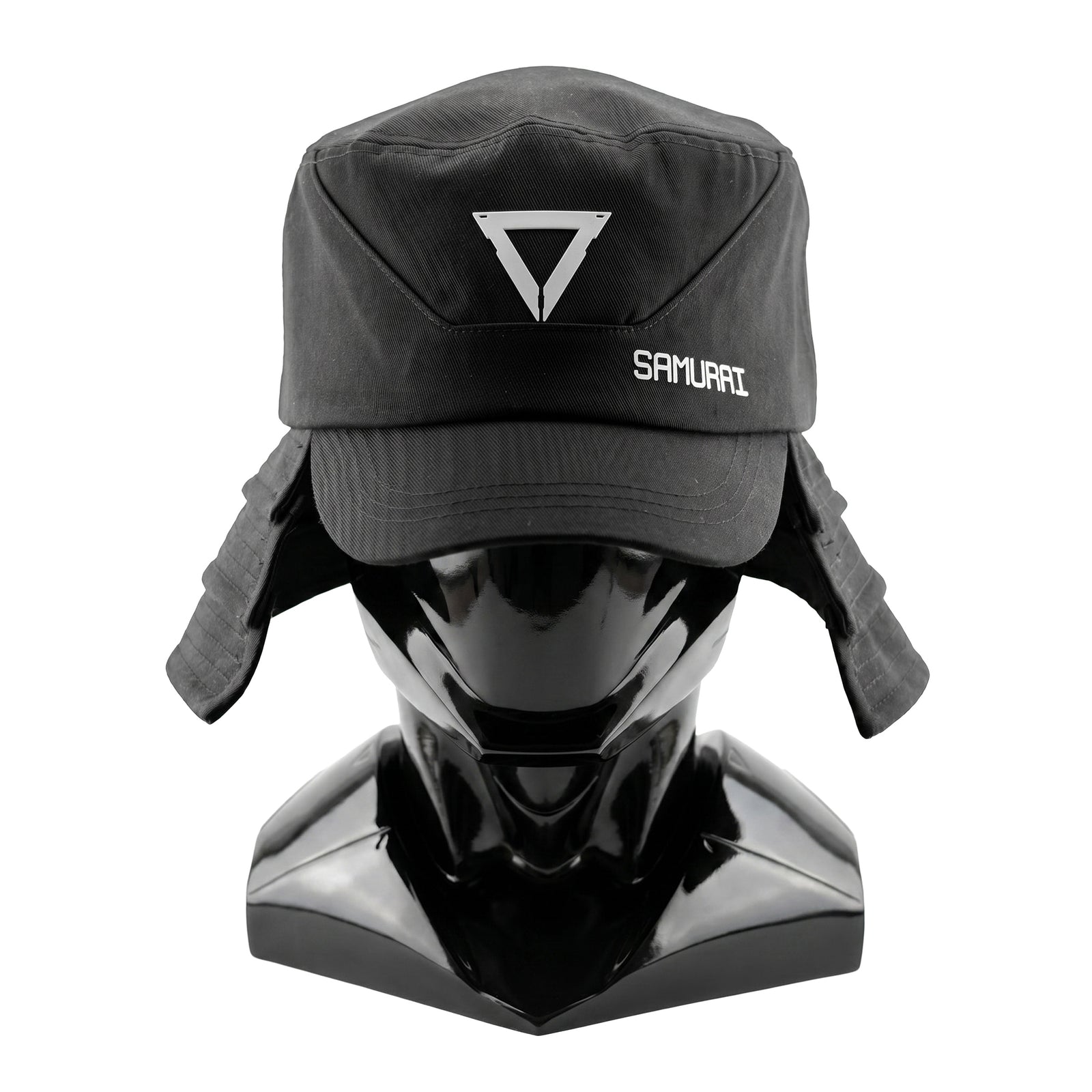 Samurai-02A Black Bucket Hat