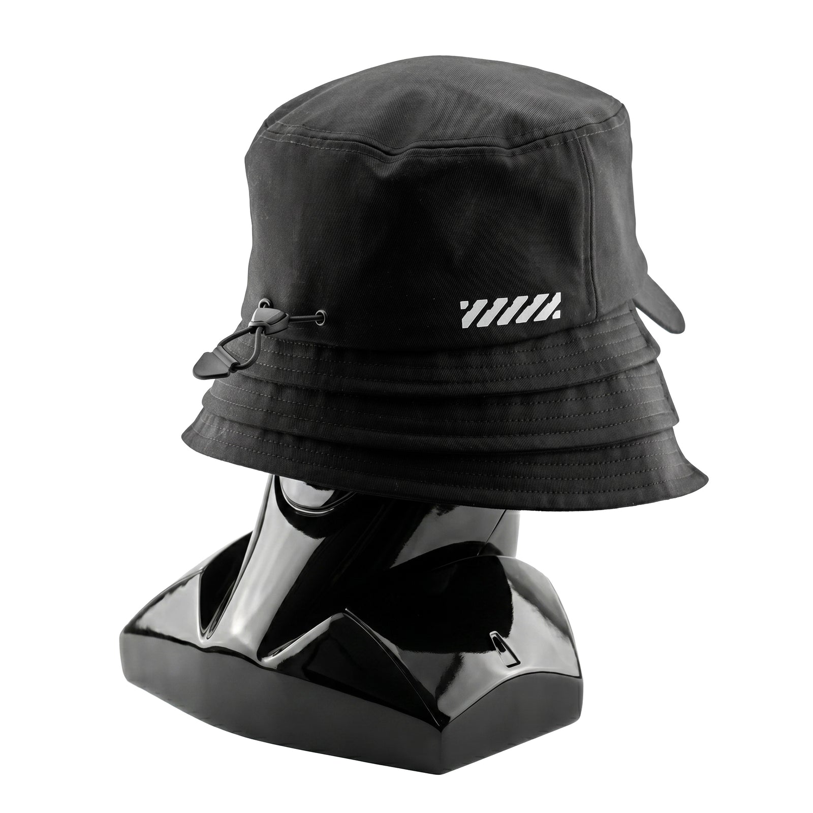 Samurai-02A Black Bucket Hat