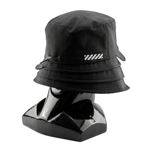 Samurai-02A Black Bucket Hat