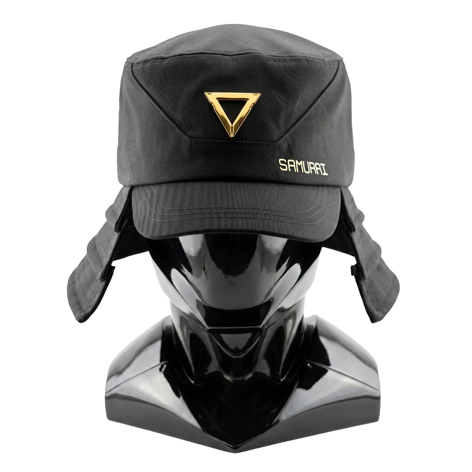 Samurai-02A Black Gold Bucket Hat