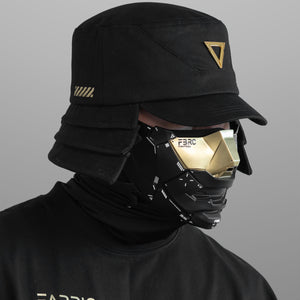 Samurai-02A Black Gold Bucket Hat
