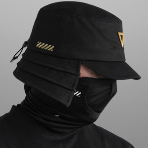 Samurai-02A Black Gold Bucket Hat