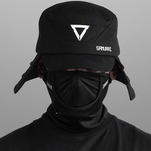 Samurai-02A Black Bucket Hat