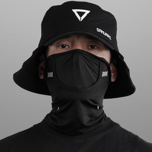 Samurai-02A Black Bucket Hat