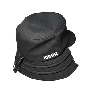 Samurai-02A Black Bucket Hat