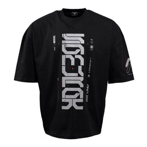 Samurai Black Oversized Short Sleeve T