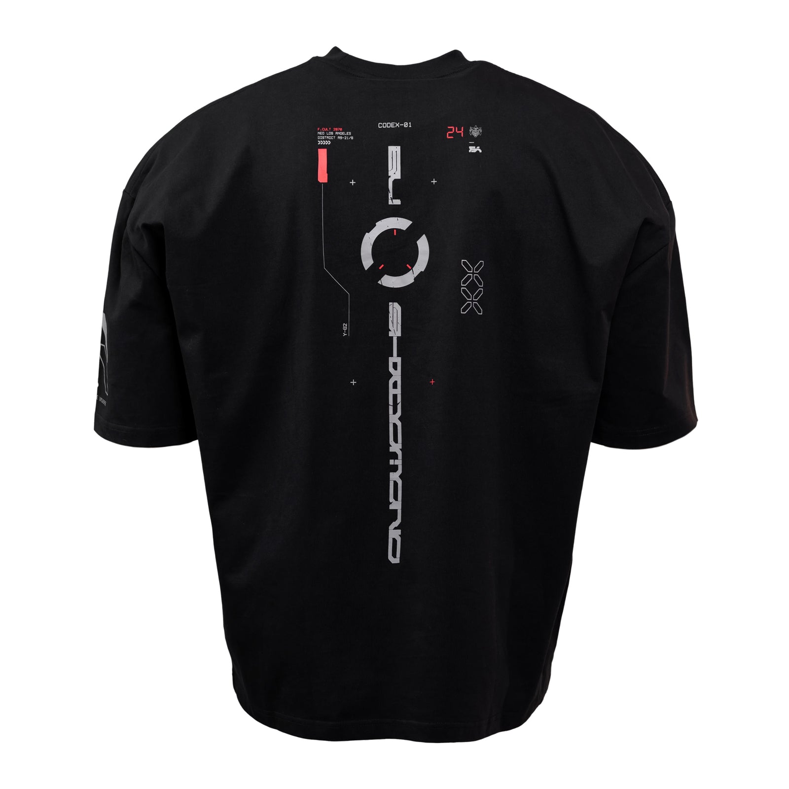 Samurai Black Oversized Short Sleeve T