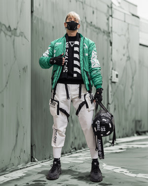 Y-2050 Green Bomber Jacket