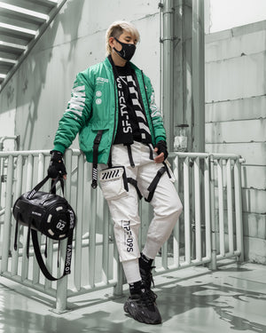 Y-2050 Green Bomber Jacket