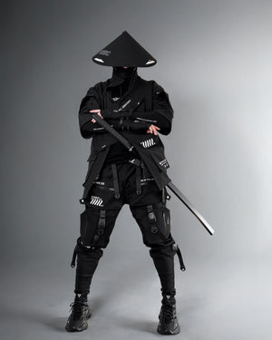 Kimo-Type 110 Black Kimono Jacket