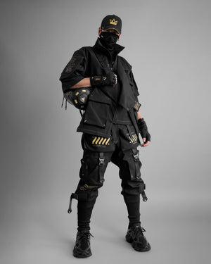 Kimo-Type 110 Black Gold Kimono Jacket