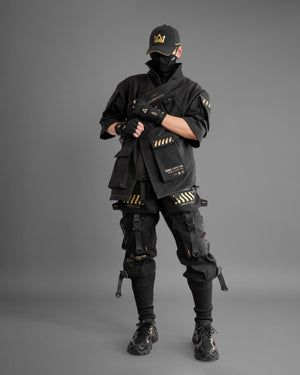 Kimo-Type 110 Black Gold Kimono Jacket